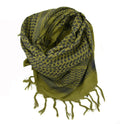 Sciarpa Shemagh tattica militare olandese originale in cotone traspirante color oliva