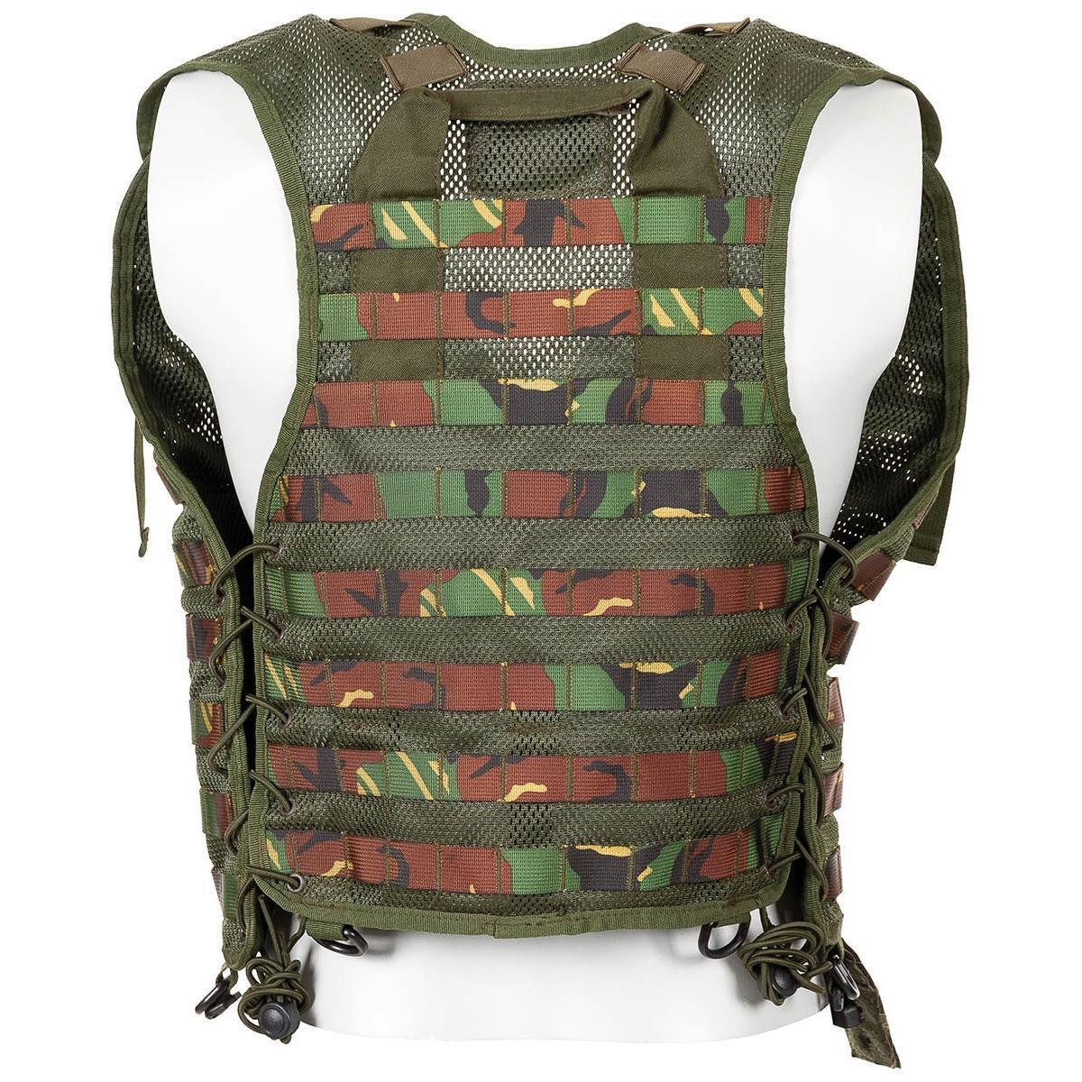 Match tattico militare olandese originale MOLLE AGGIORNO DMP WOODLAND CAMOUFFAGE