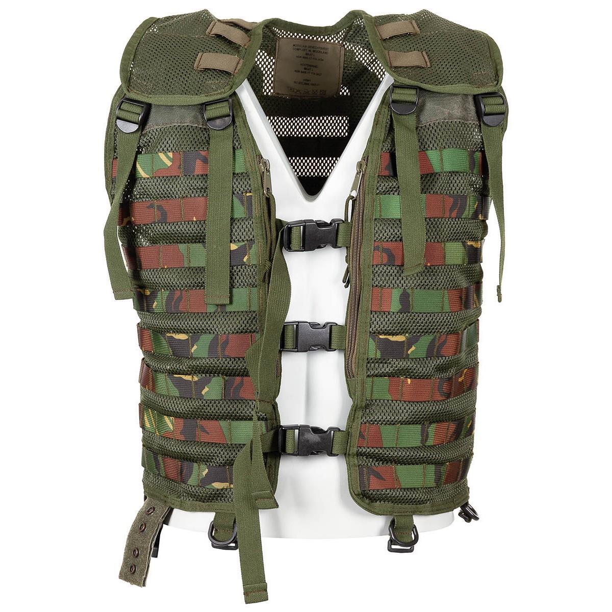Match tattico militare olandese originale MOLLE AGGIORNO DMP WOODLAND CAMOUFFAGE
