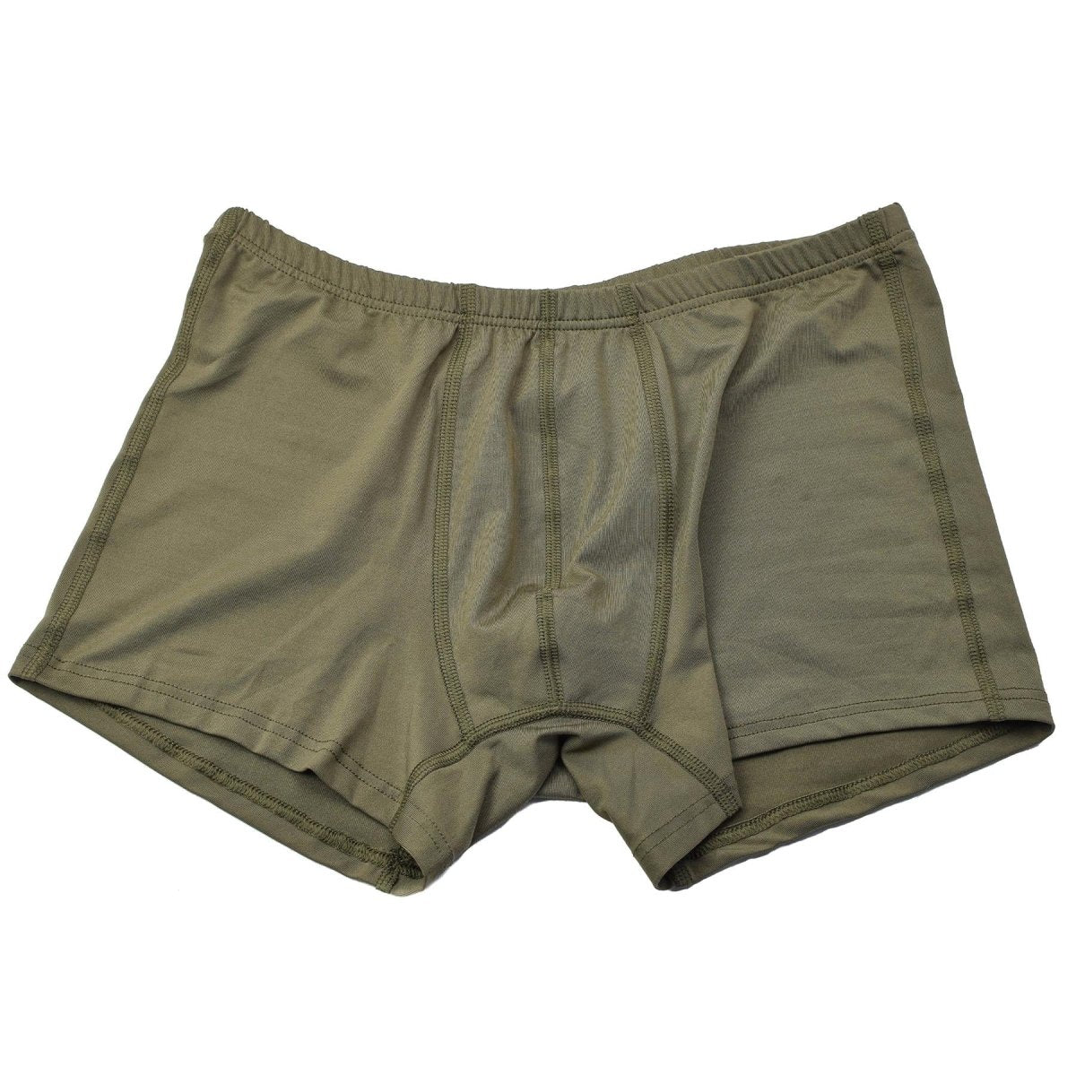 Boxer termici originali militari olandesi, biancheria intima leggera in eccedenza, oliva