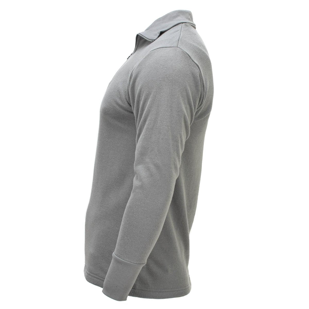Maglione termico originale militare olandese manica lunga leggero traspirante grigio