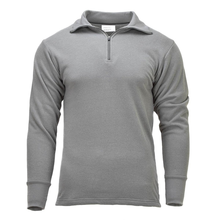 Maglione termico originale militare olandese a maniche lunghe leggero traspirante grigio - GoMilitar