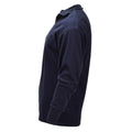 Canottiera termica originale militare olandese manica lunga chiusura mezza zip Blu