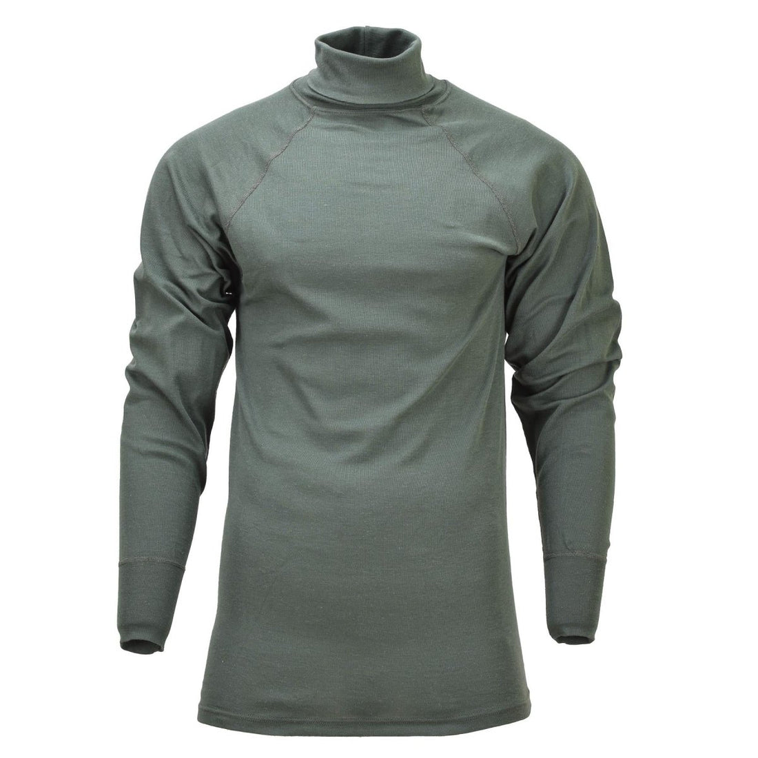 Maglietta termica originale militare olandese dolcevita tattica HeatTech oliva