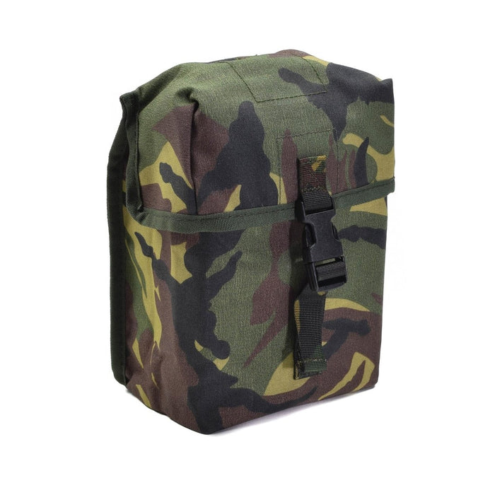 Custodia molle universale originale militare olandese per equipaggiamento in mimetica DPM con chiusura con fibbia per uso tattico ed esterno