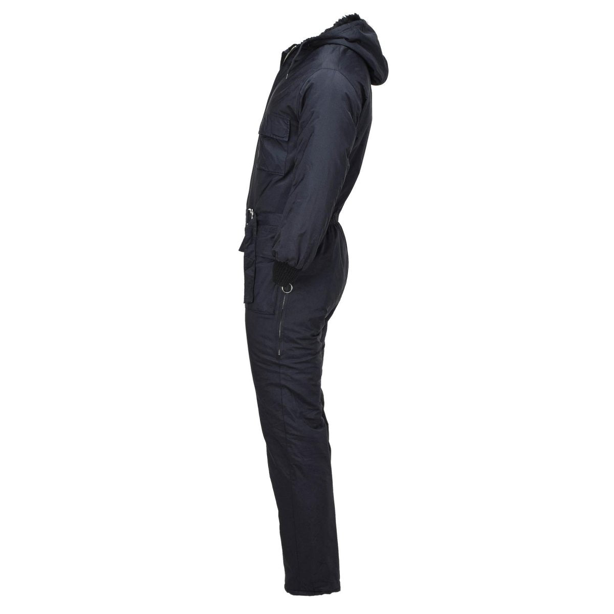 Originale Dutch Military Inverno inverno in pelliccia Fux Furx Cappuccetta Calza tuta complessiva