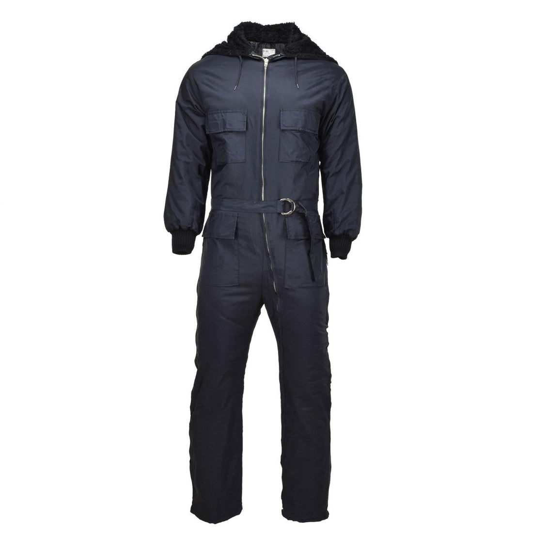 Originale Dutch Military Inverno inverno in pelliccia Fux Furx Cappuccetta Calza tuta complessiva