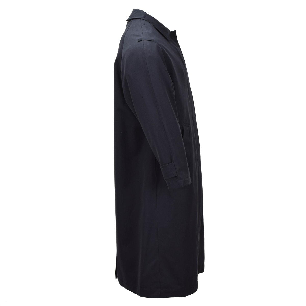 Cappotto lungo da donna militare originale olandese. Cappotto da servizio formale nero