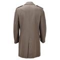 Cappotto originale in lana militare olandese, doppio petto, edizione militare, color kaki