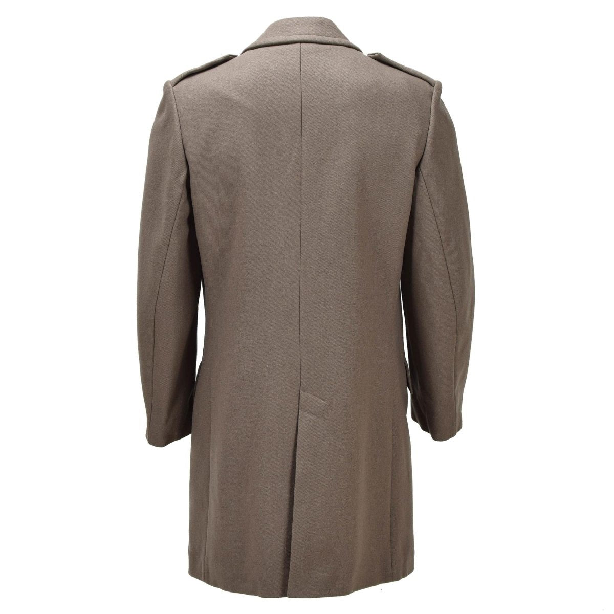 Cappotto originale in lana militare olandese, doppio petto, edizione militare, color kaki