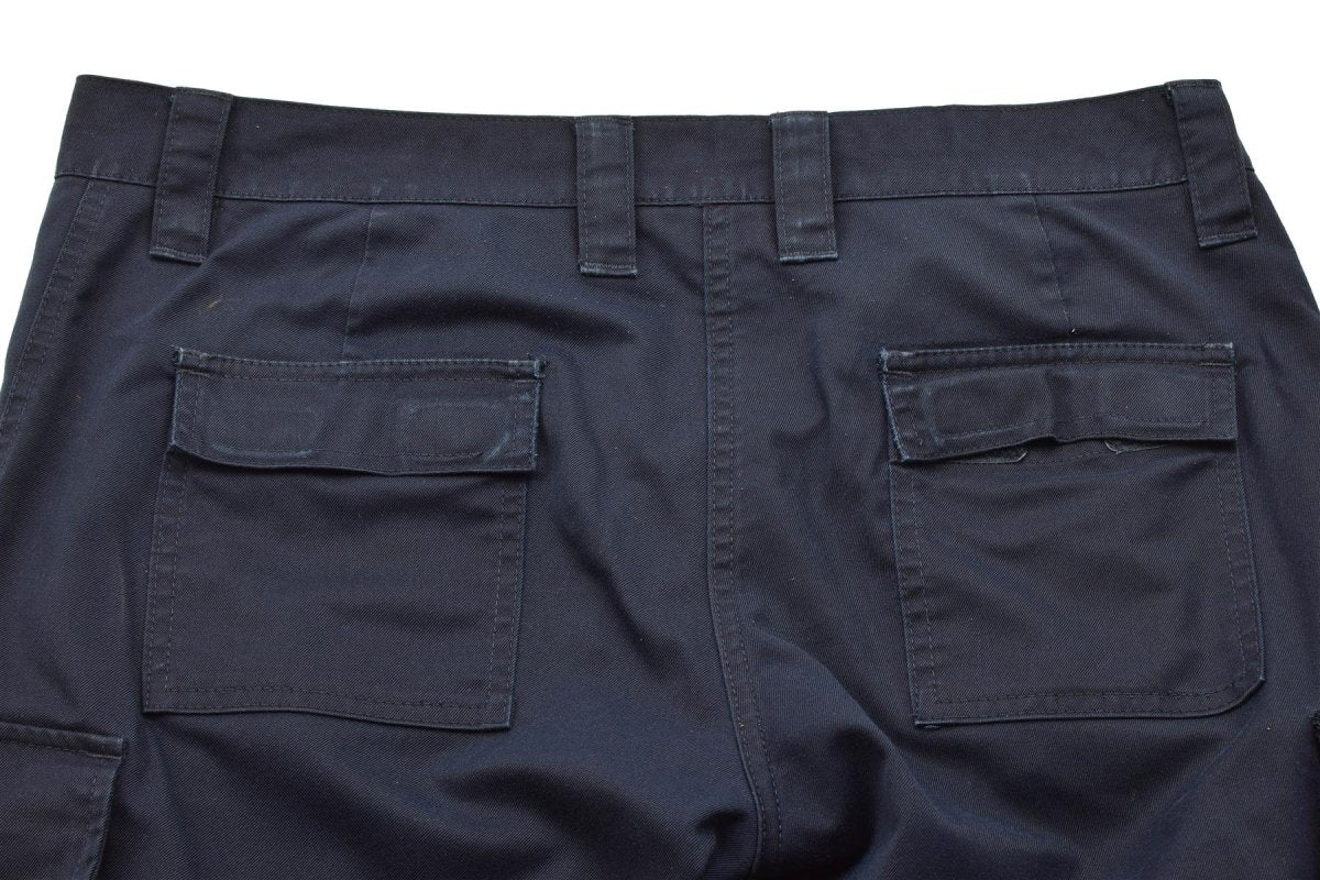 Pants di lavoro militare olandese originali Donne Rinforzate le ginocchia di carico blu blu