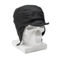 Cappello da cappello da cappello a ranger paracadutisti olandesi originale Brampe a bordo in surplus nero.