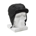 Cappello da cappello da cappello a ranger paracadutisti olandesi originale Brampe a bordo in surplus nero.