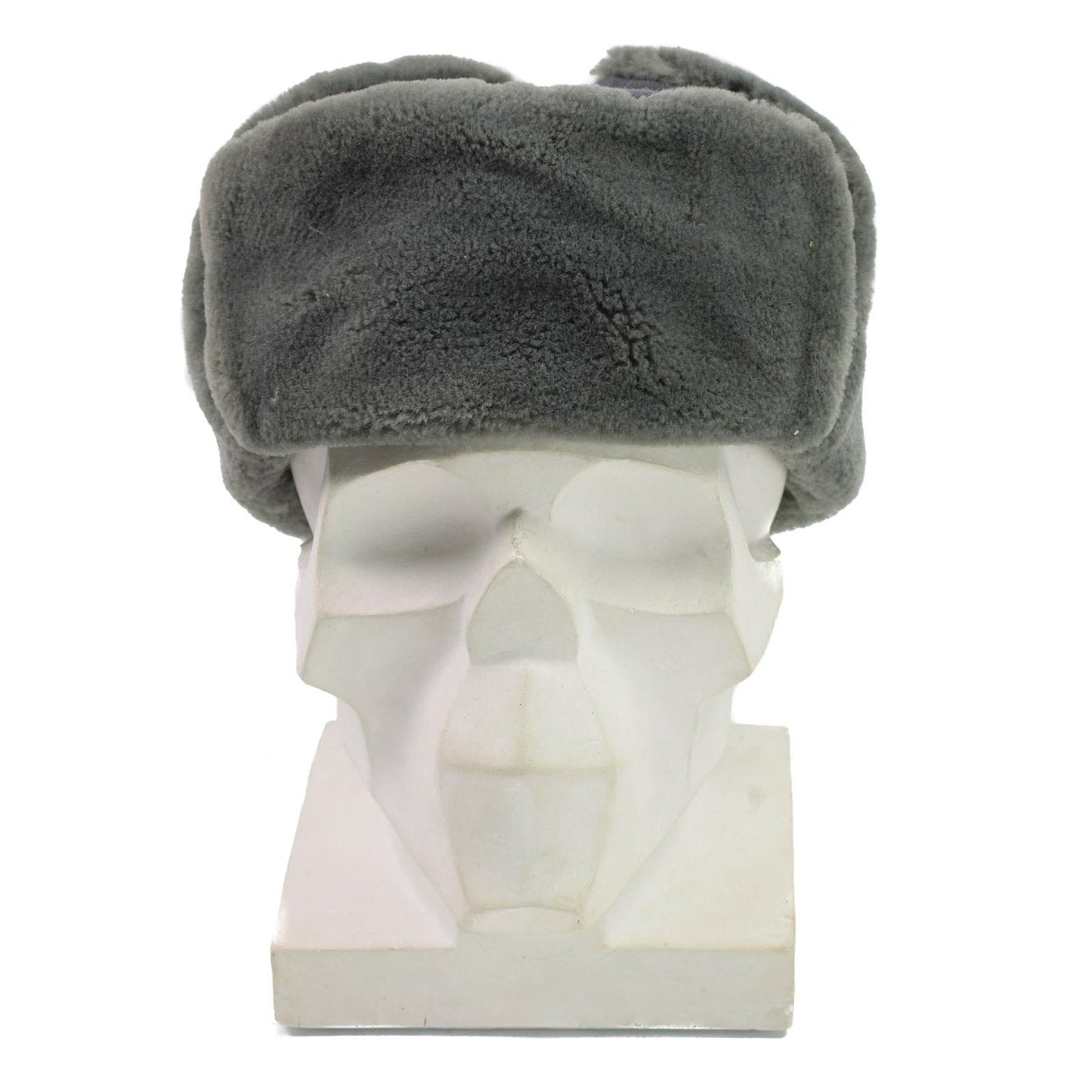 Ufficiale dell'esercito della Germania orientale originale inverno Hat Weather Weather Ushanka Furx Fur nuovo