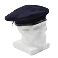Originale French Army Dark Blue Beret Beret Beret Cap Lightweight Vintage Nuovo