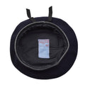 Originale French Army Dark Blue Beret Beret Beret Cap Lightweight Vintage Nuovo