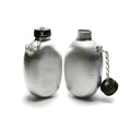 Original French Army Bere Bere Bottiglia d'acqua Mentata Canta di cotone OD NUOVO