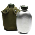 Original French Army Bere Bere Bottiglia d'acqua Mentata Canta di cotone OD NUOVO