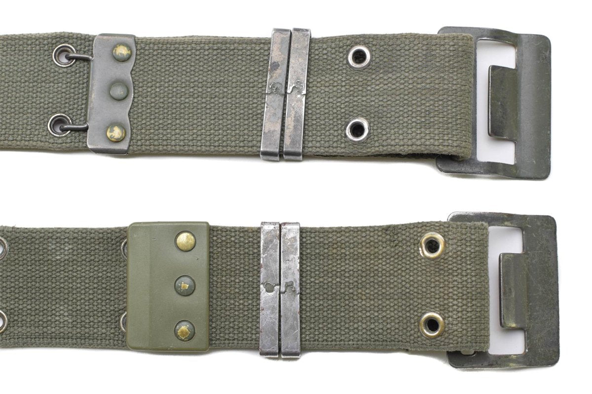 Cintura di cinguetta navy dell'esercito francese originale fama olive ol -web France New