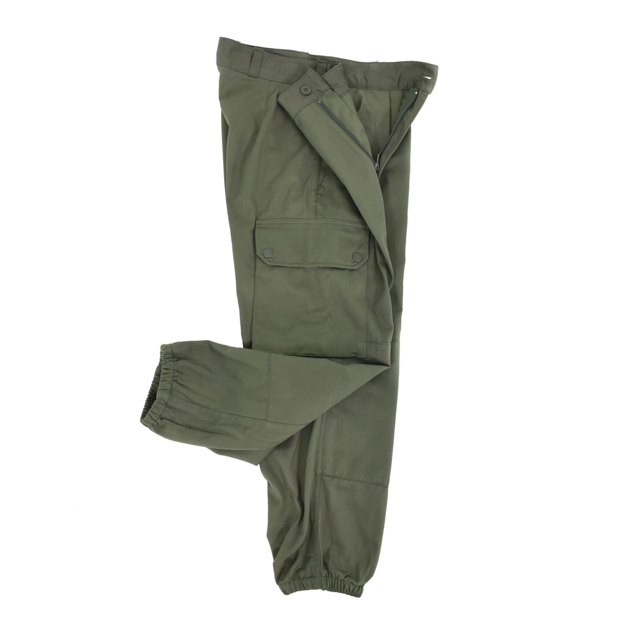 Pantaloni dell'esercito francese originali Field Troopds Military Green Bdu pantaloni surplus Nuovo
