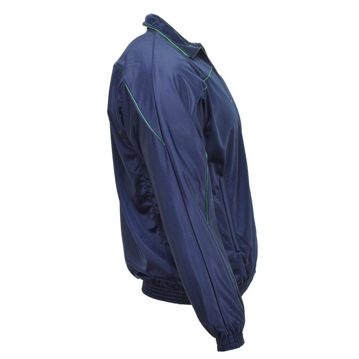 Giacca sportiva per tracce francese originale Sumpwear Active abbigliamento Top Blue Shirt Nuovo