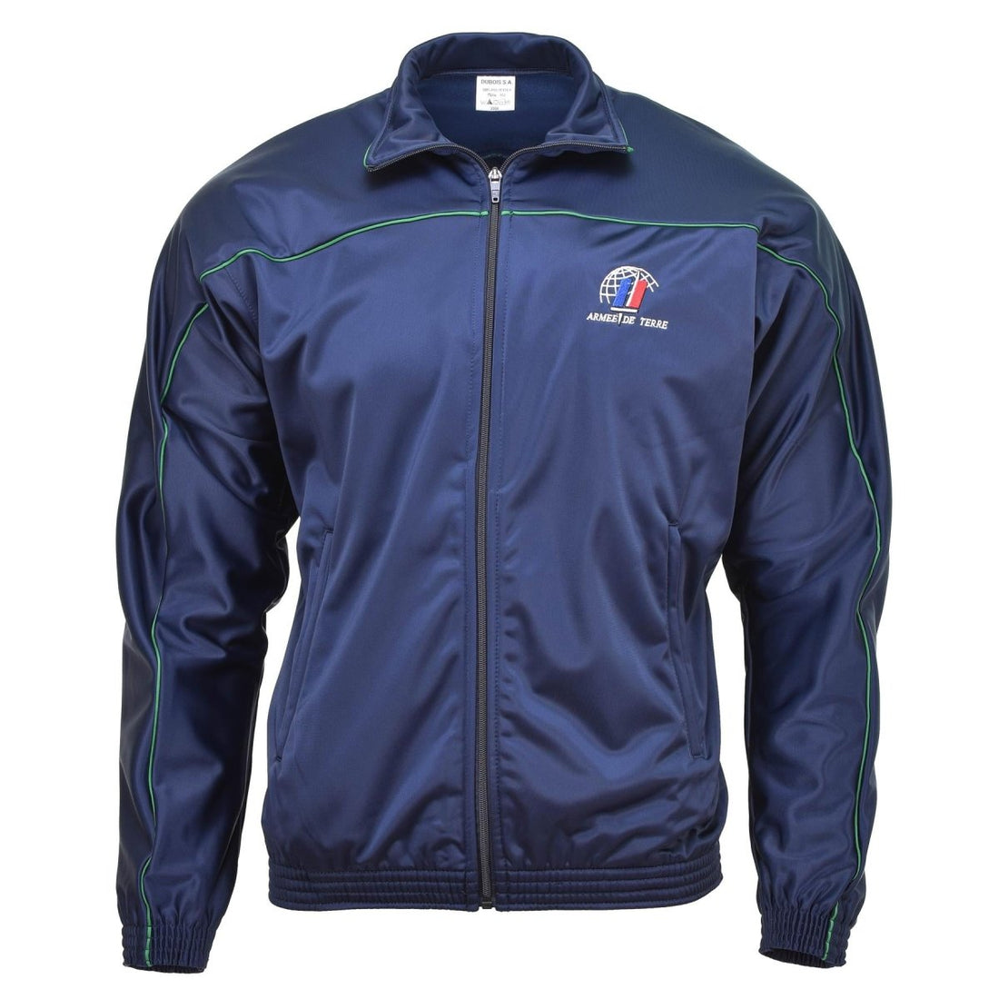 Giacca sportiva per tracce francese originale Sumpwear Active abbigliamento Top Blue Shirt Nuovo