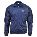 Giacca sportiva per tracce francese originale Sumpwear Active abbigliamento Top Blue Shirt Nuovo