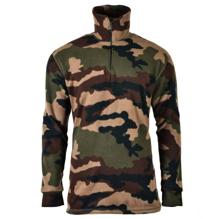 Camicia CCE in pile mimetico bosco originale dell'esercito francese NOVITÀ - GoMilitar