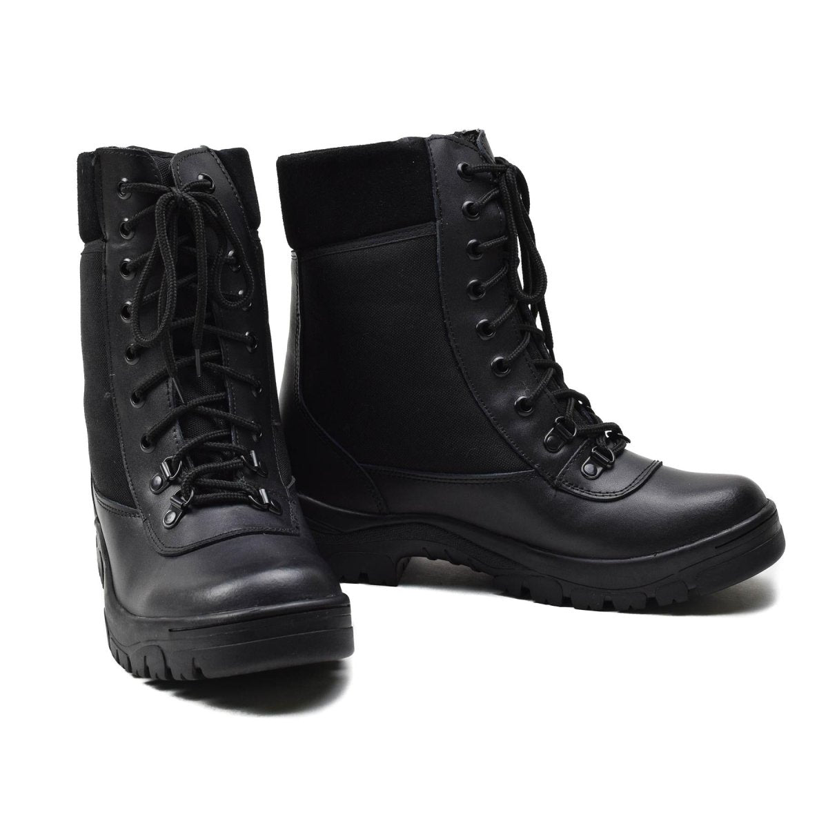 Stivali originali in pelle nera militare francese fuorvianti Army leggero Army Nuovo