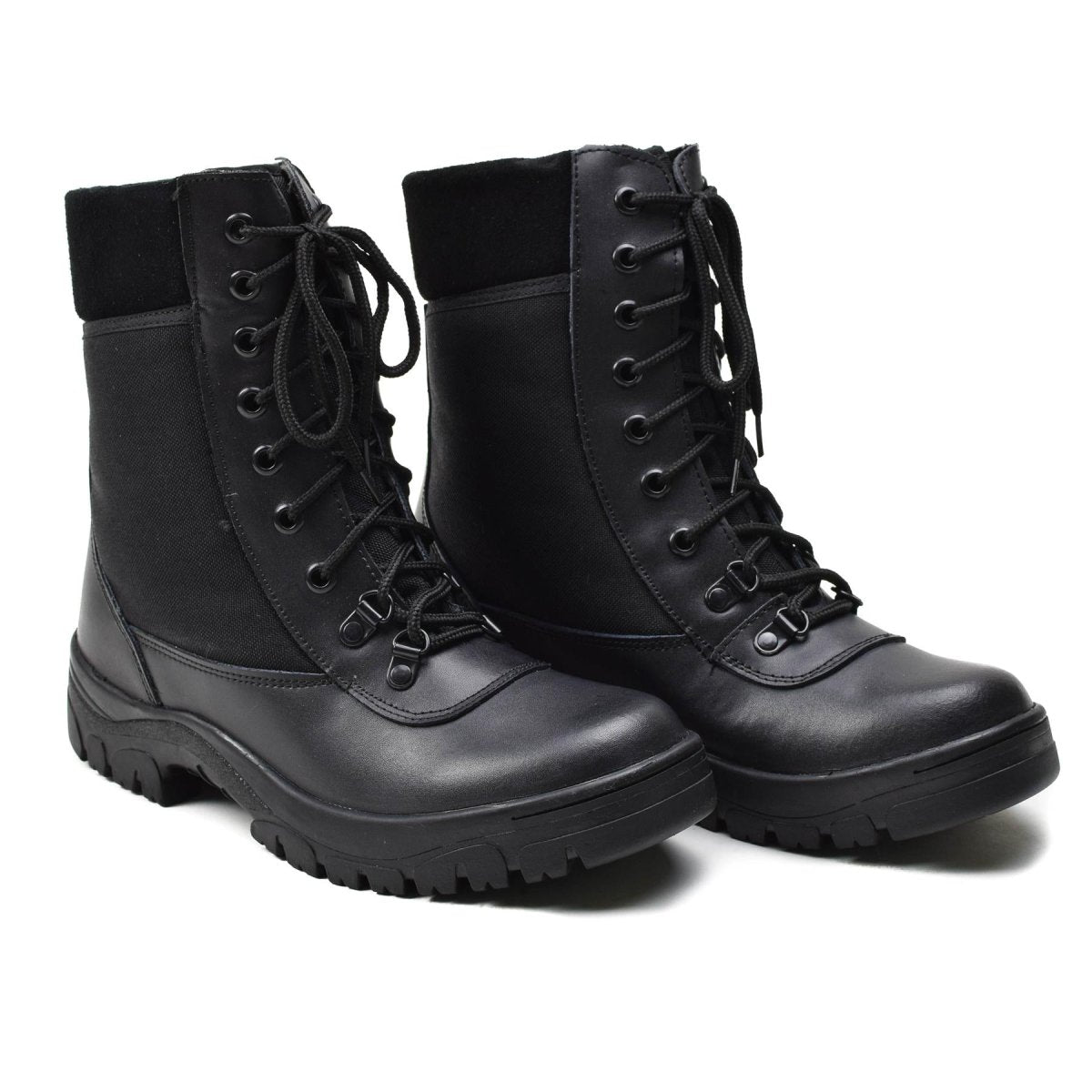 Stivali originali in pelle nera militare francese fuorvianti Army leggero Army Nuovo