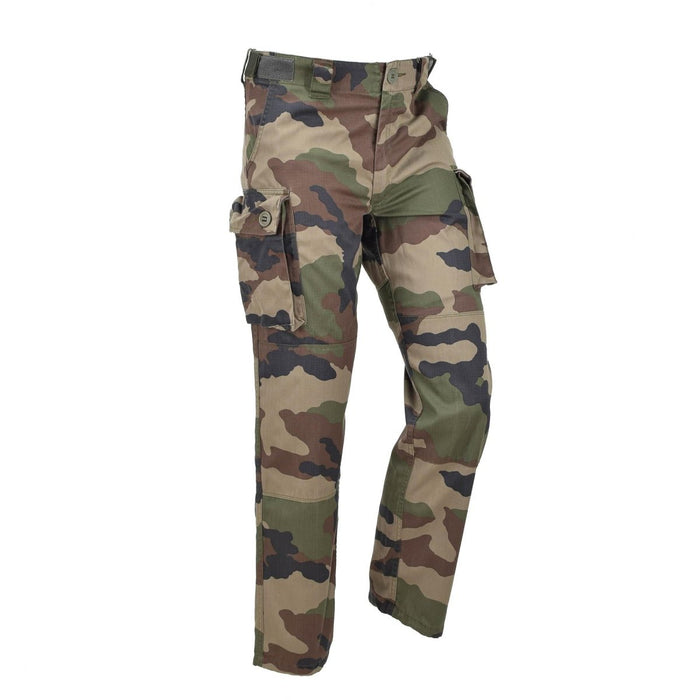 Pantaloni cargo militari francesi originali CCE mimetici ripstop trattati antizanzare - GoMilitar