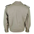 Gira classica militare francese originale pieghettata Hemline elastica grigio