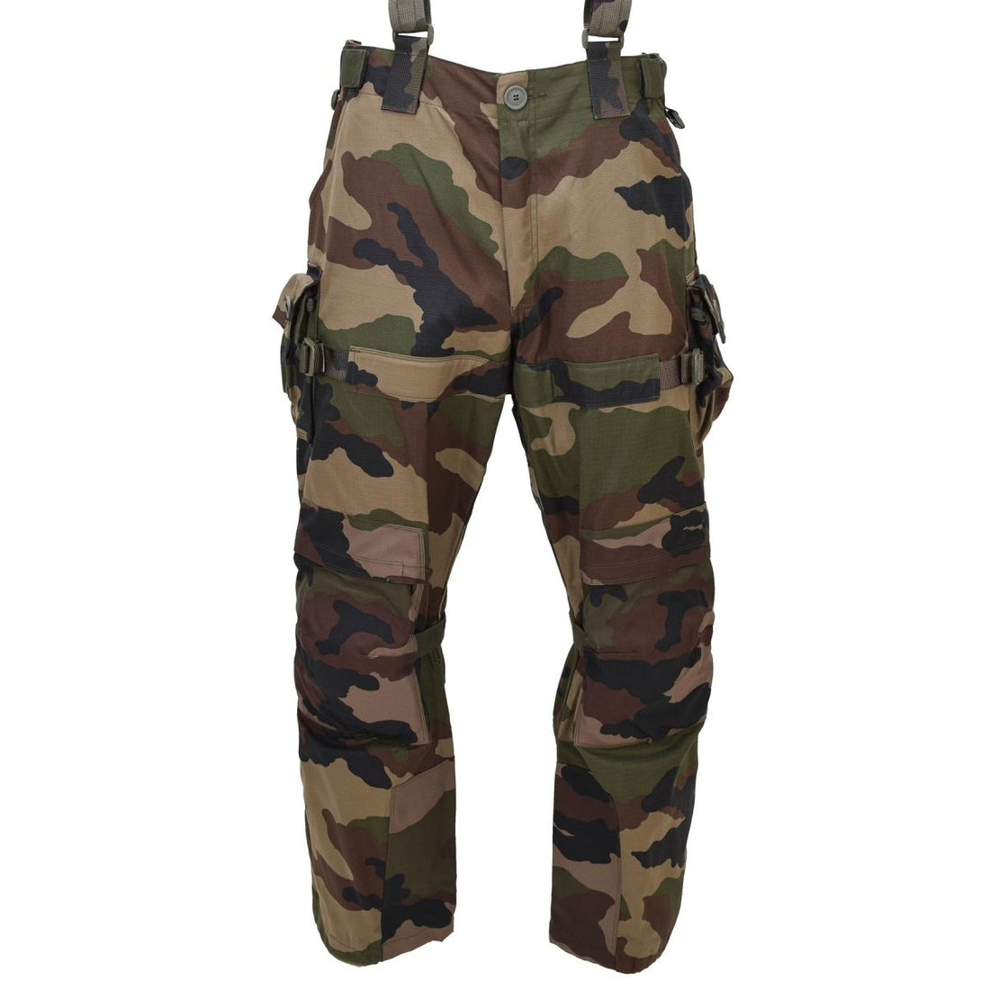 Pantaloni da combattimento militari francesi originali Felin F4 Durevole Ripstop CCE Camo