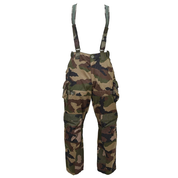 Pantaloni da combattimento militari francesi originali Felin F4 Bretelle durevoli CCE Camo - GoMilitar