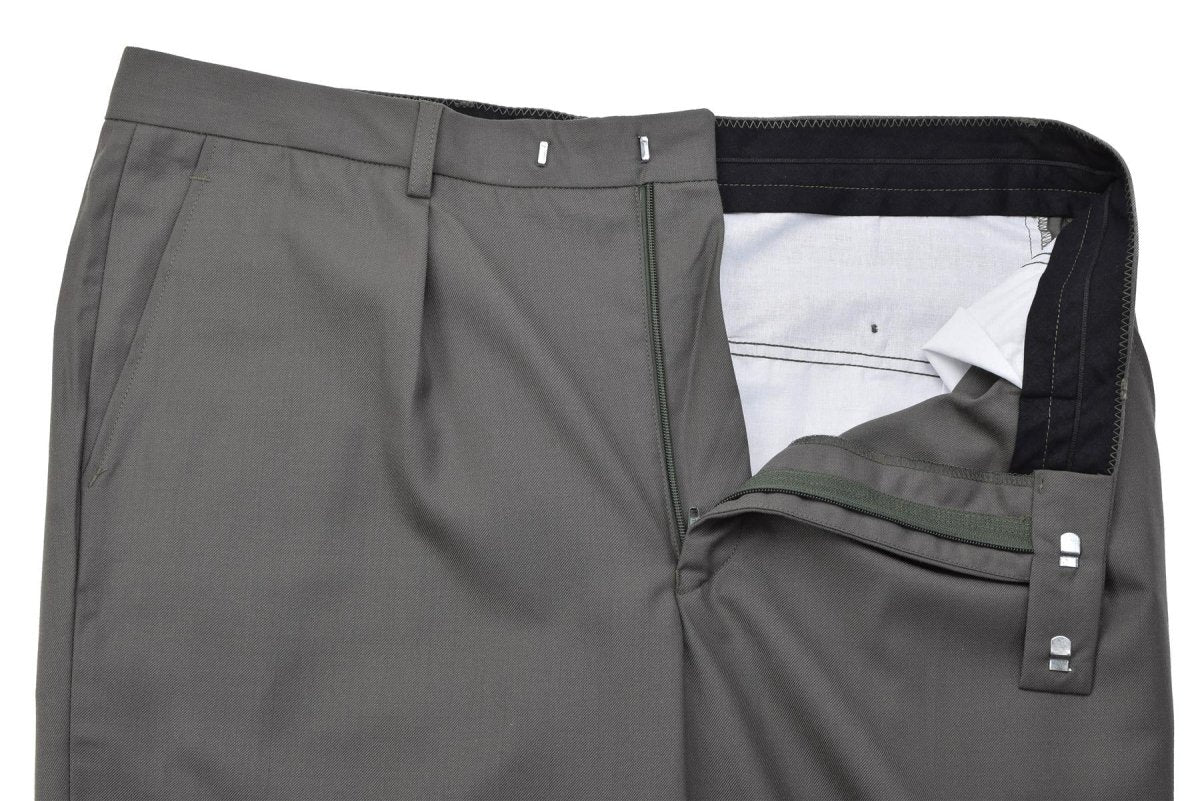 Pantaloni abiti militari francesi originali formali pantaloni dell'esercito casual marrone nuovo