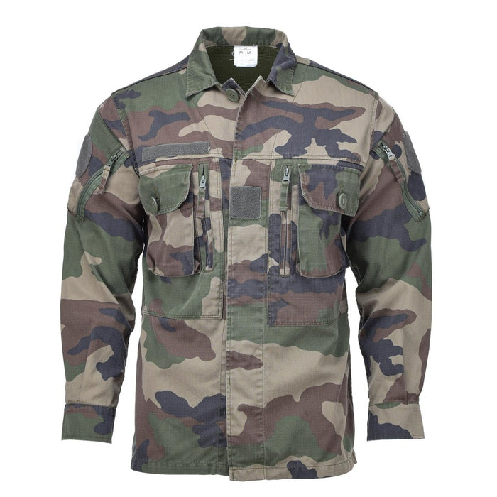Giacca da campo militare francese originale, camicie mimetiche CCE ripstop leggere - GoMilitar