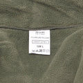 Giacca in pile militare francese originale polare calda armato ad alto collo oliva nuovo