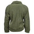 Giacca in pile militare francese originale polare calda armato ad alto collo oliva nuovo