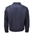 Giacca militare francese originale Alpine truppe uniforme da campo in cotone blu solido