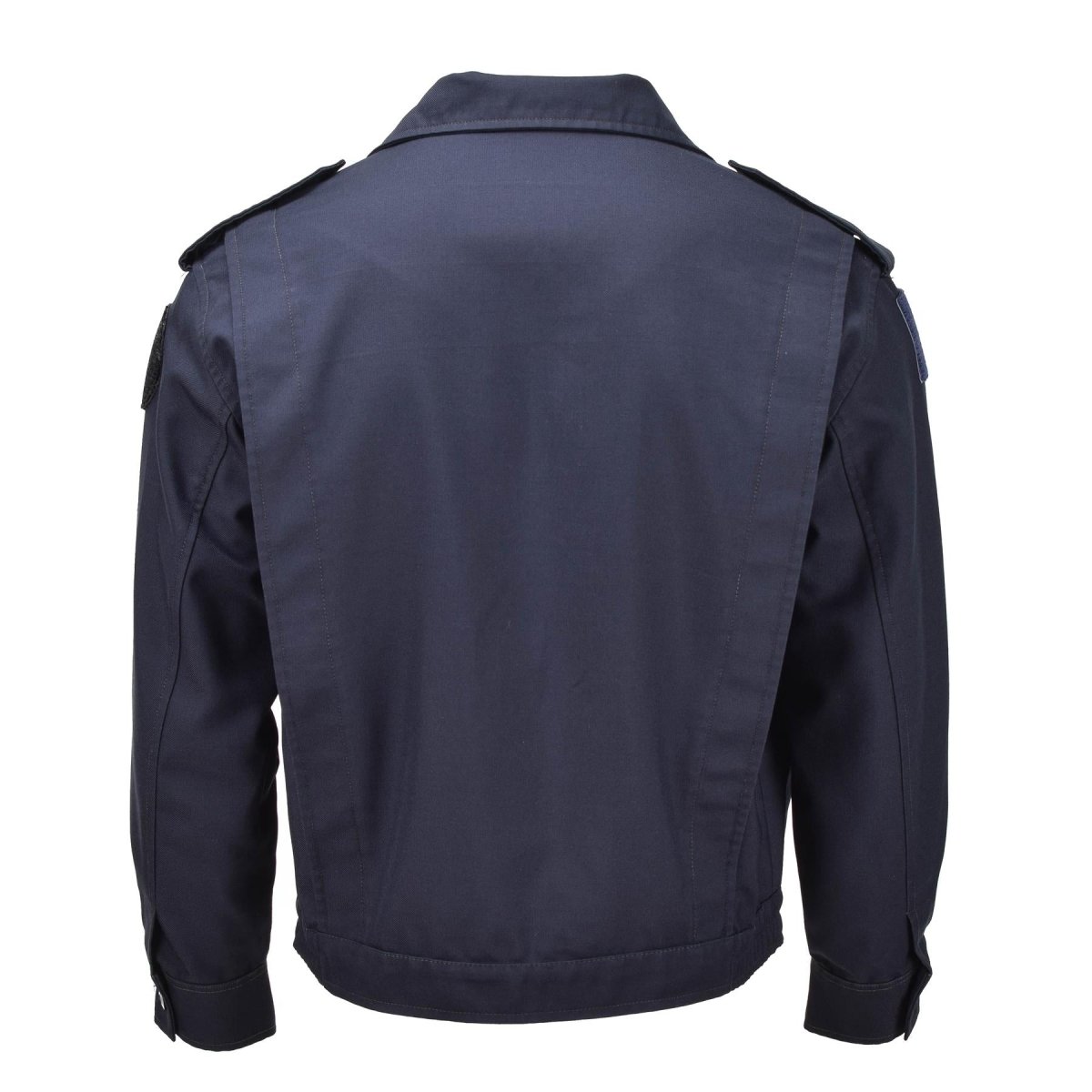 Giacca militare francese originale Alpine truppe uniforme da campo in cotone blu solido