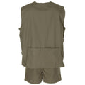 Shirt olivo con manica di olivastrai militari francese originale Nuovo leggero tattico