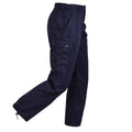 Pantaloni di polizia militare francese originali Modello F1 con pantaloni da lavoro a cintura regolabile