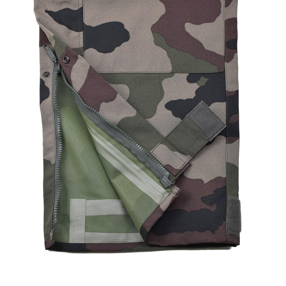 Pantaloni di pioggia militare francesi originali Bretini per pantaloni trilaminici impermeabili Nuovi