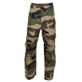 Pantaloni di pioggia militare francesi originali Bretini per pantaloni trilaminici impermeabili Nuovi