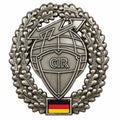 Distintivo del berretto originale dell'esercito tedesco Insegne CIR Spilla in metallo in eccedenza militare