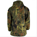 Giacca da campo dell'esercito tedesco originale Goretex Flecktarn Waterproof Rain Gear Parka