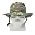 Originale Army German Army Flecktarn Cappello Boonie Camping Hunting Outdoor Summer Cap New