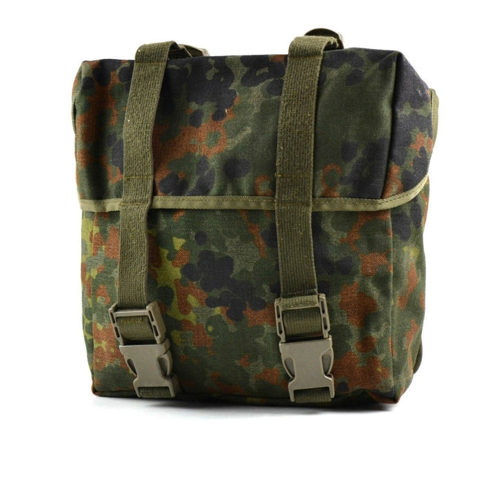 Borsa da combattimento mimetica flecktarn originale dell'esercito tedesco surplus di sistema di tessitura militare - GoMilitar