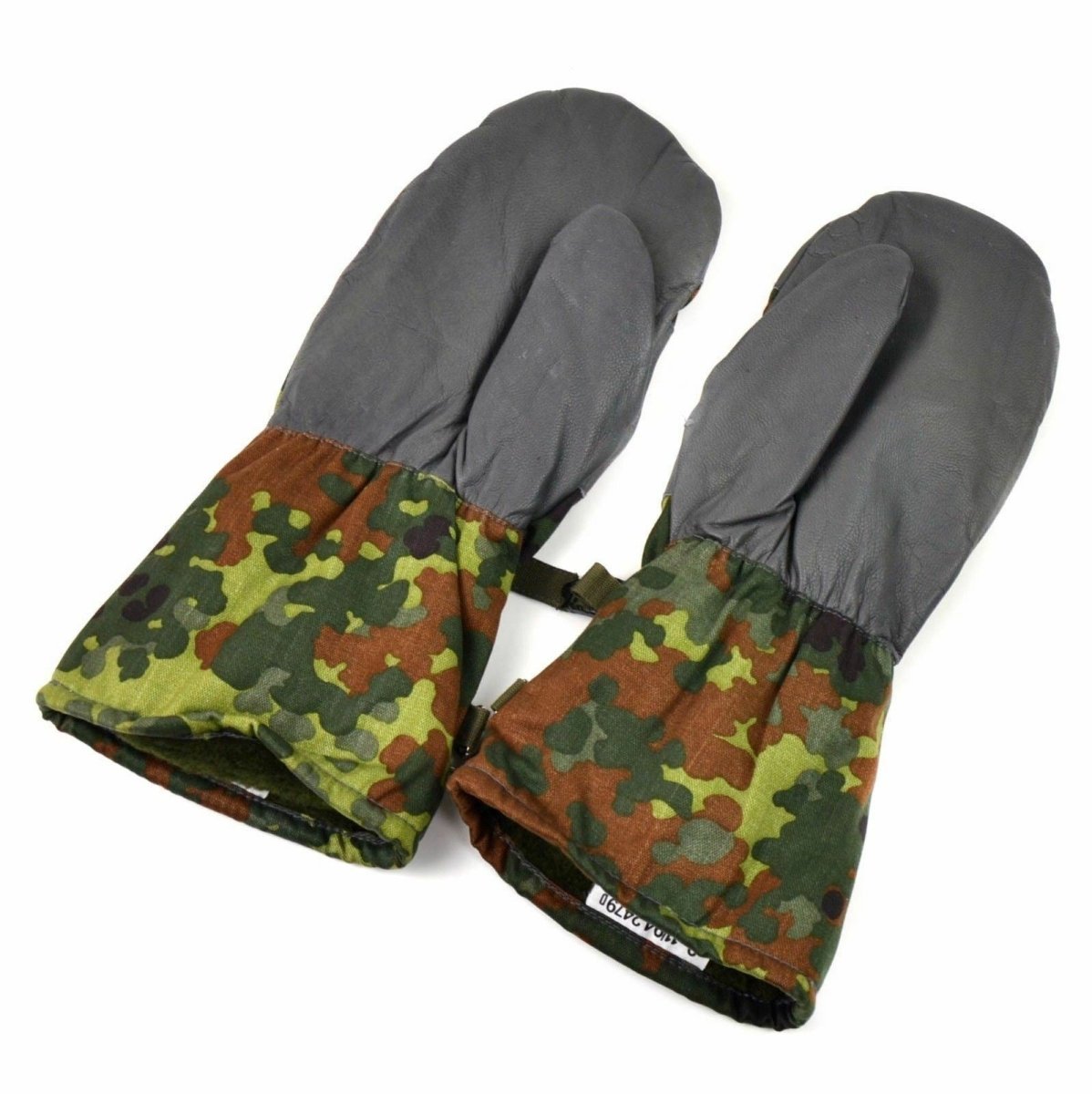 Originale Army German Flecktarn Camo Mittens BW IMBIETTO MILITARI COMBATTI COMPATTI
