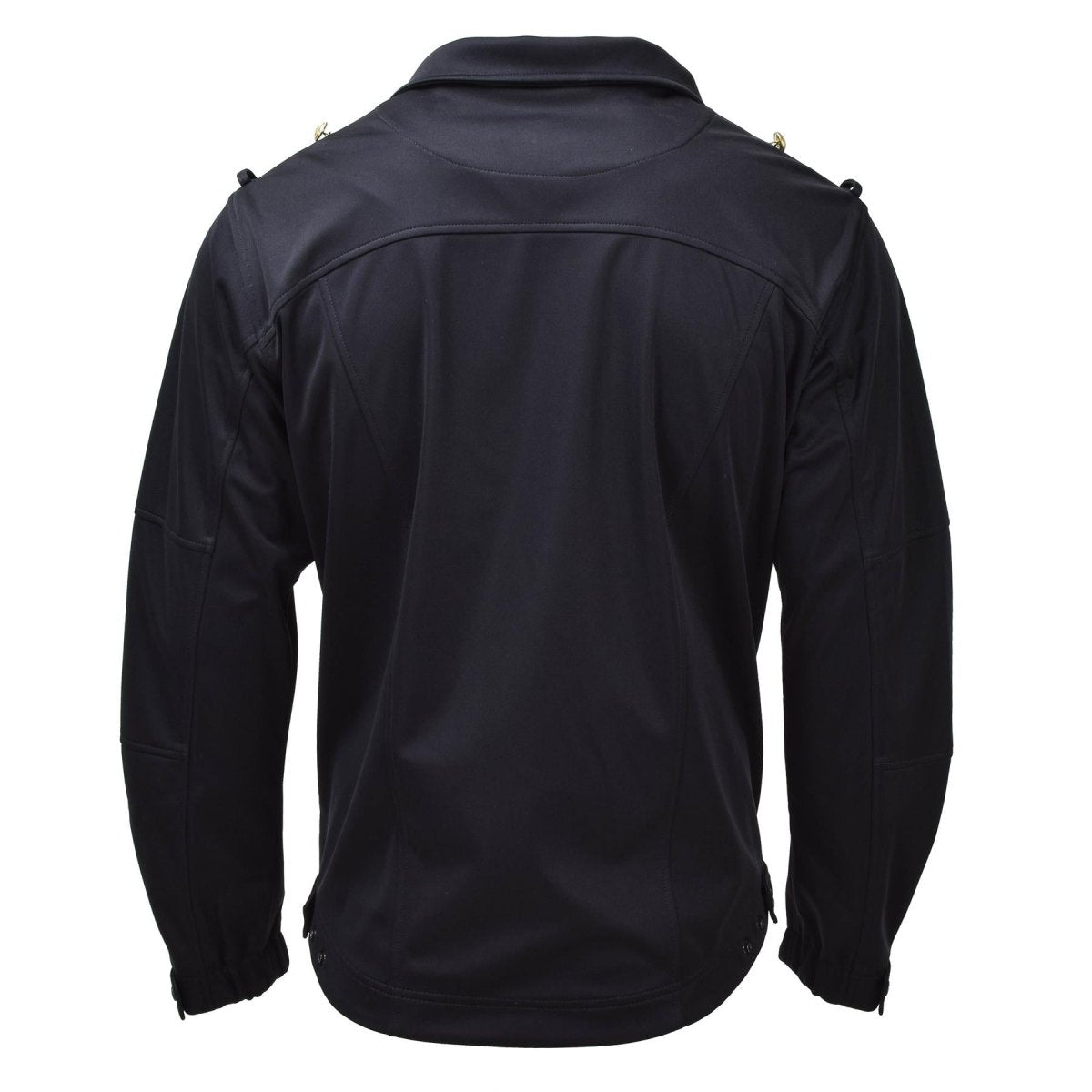 Giacca marina dell'esercito tedesco originale Black Softshell High Collar Combat Nuovo